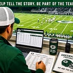 Greenville football program seeking statistician for 2026 season
