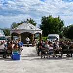 Community, Family and First Responders Honor Spirit EMS Paramedic Karl Kleinekathoefer