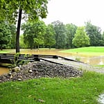 Restaurant remains open as heavy rain closes Turtle Creek Golf Course