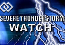 Severe Thunderstorm Watch issued through 6 pm
