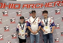 Two local archers strike gold
