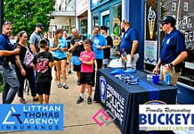 Cones with a Cop Draws Nearly 200 to Downtown Greenville