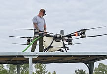 Drone applicators introduce Greenville students to growing agricultural career