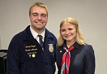 Ansonia FFA Attends Darke County Annual Farm Bureau Meeting