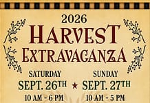 2026 Harvest Extravaganza on Sept. 26-27