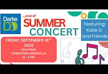 Darke DD to host End of Summer Concert