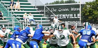 Green Wave final scrimmage moved to Greenville’s Alumni Stadium