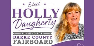 Please vote Holly Daugherty for Darke County Fair Board