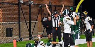Green Wave wins thriller on last-second touchdown, keeps Little Brown Jug