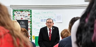 Buchy encourages Greenville students to build futures through agriculture, hard work