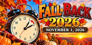 Clocks ‘Fall Back’ this weekend