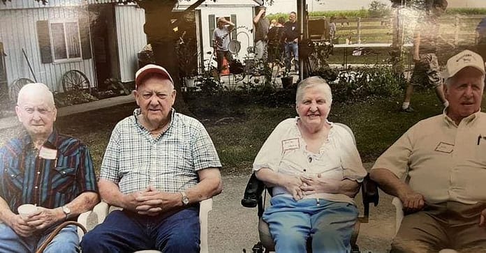DAD AND THREE SIBLINGS