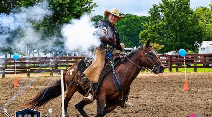 Annie Oakley Extreme Cowboy Shooting Competition Aims High for Covered Arena