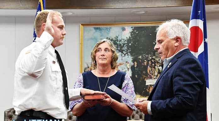 Dirksen Promoted to Greenville Fire Lieutenant