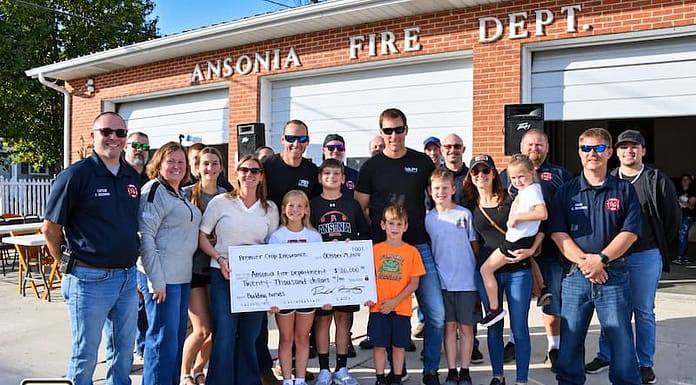 Ansonia fire department receives $20,000 donation during annual chili supper