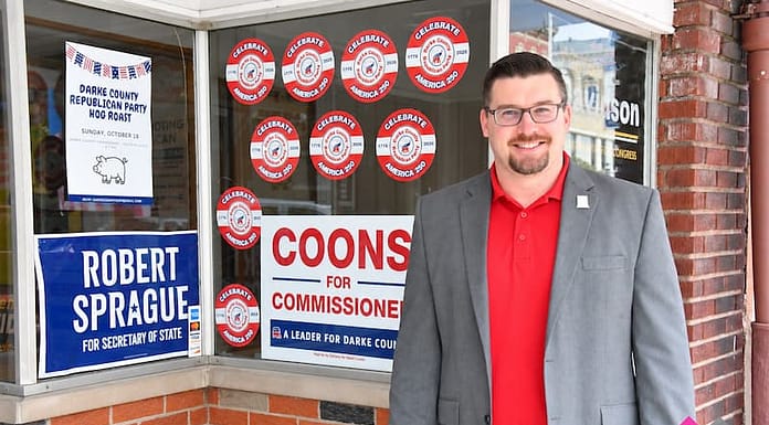 Coons highlights agriculture, community ties, family in commissioner bid