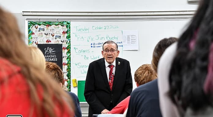 Buchy encourages Greenville students to build futures through agriculture, hard work