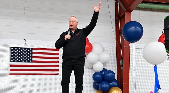 Faber emphasizes public safety, accountability at Darke County GOP hog roast