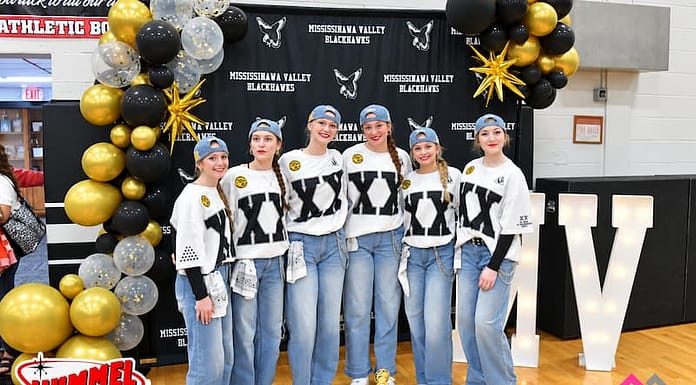 Mississinawa Valley cheer and dance competition draws packed gym