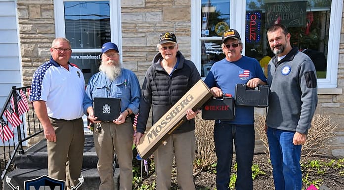 Veterans from four service branches win raffle supporting Washington trip