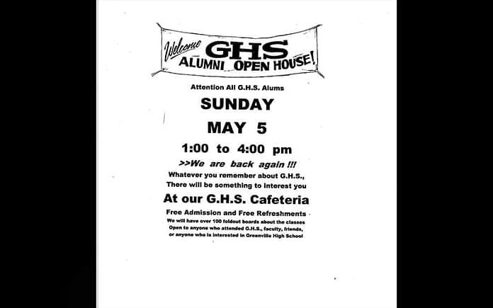 GHS alumni open house