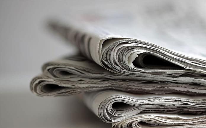 newspaper