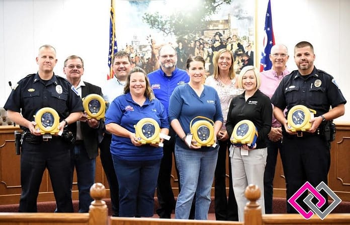 AED Donation to GPD