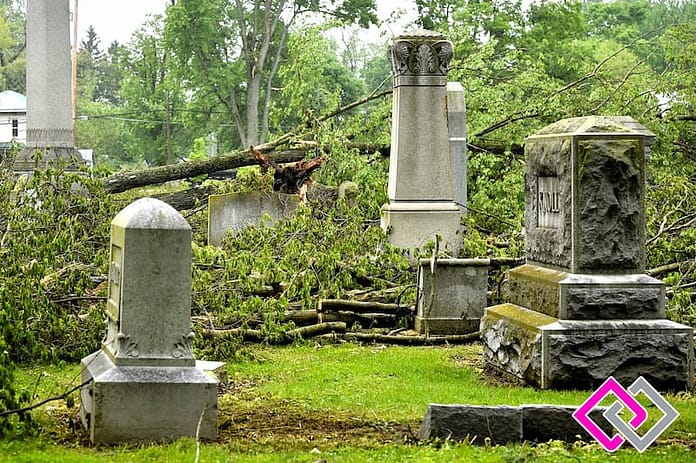 Greenville Union Cemetery tornado