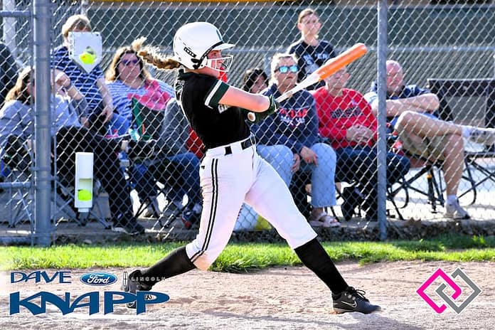 Leah Force home run vs Piqua