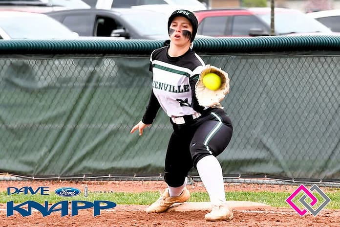 Zoey Burns first base