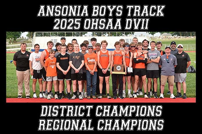 Ansonia Boys Track Regional Champs