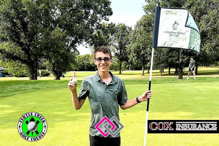 Parker Feldner hole in one (2)