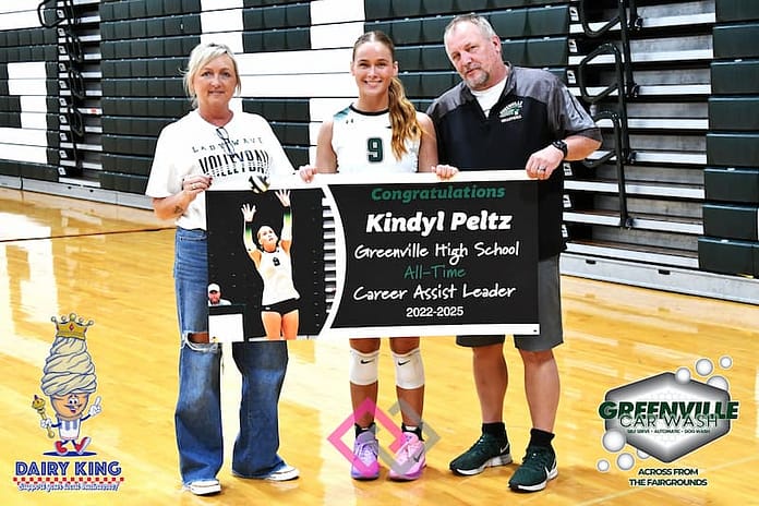 Kindyl Peltz assist record (3)