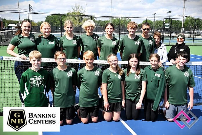 2026 Greenville JH Tennis Team