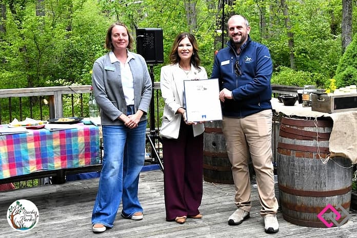 Sophie Niemore, Angie King, Rob Clifford, Director DC Park District