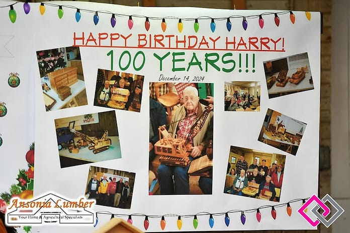 Harry 100 Years Old