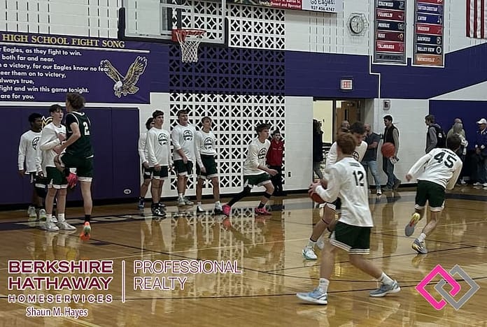 GHS BBK Pre-game warmups