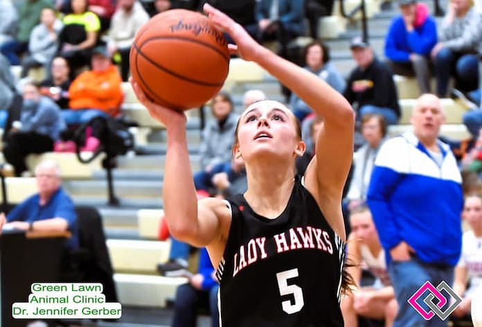 Taylee Woodbury 1,000th point
