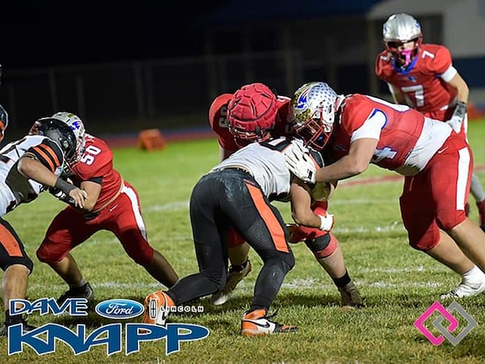 TV FB offensive line