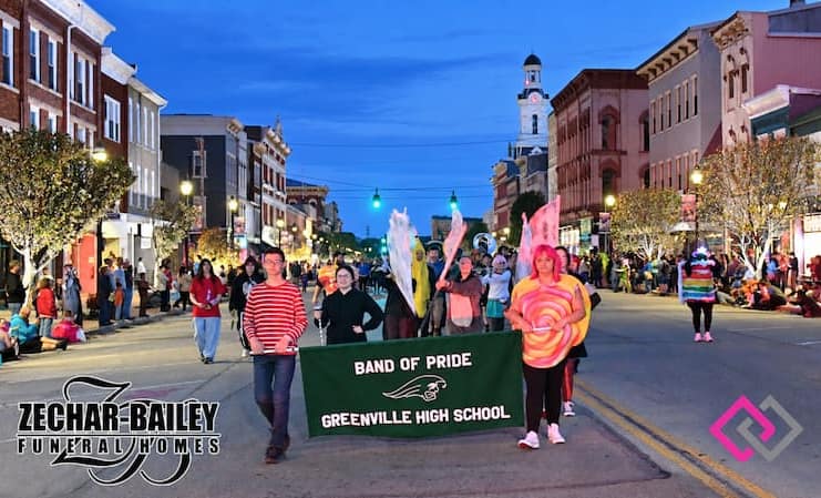 Downtown Greenville Packs Broadway for Halloween Parade