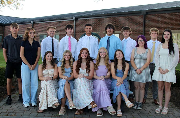 2026 Mississinawa Valley Homecoming Court