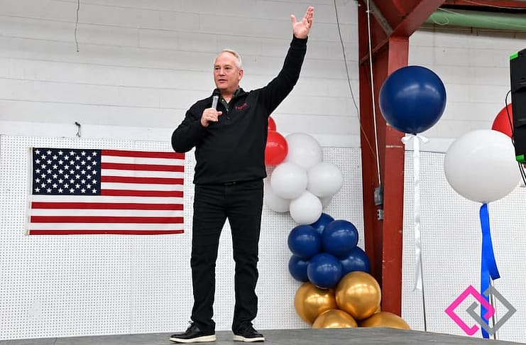 Faber emphasizes public safety, accountability at Darke County GOP hog roast