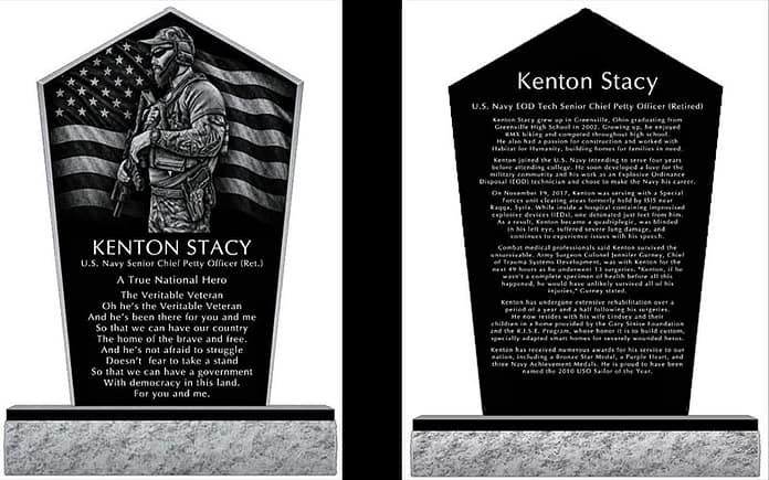 Kenton Stacey Monument