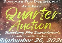 Rossburg FD to host Quarter Auction
